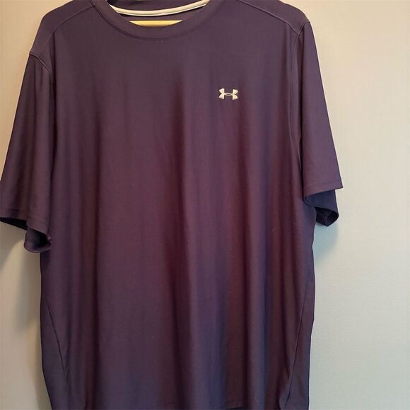 Under Armour Men's XL Blue HeatGear Short Sleeve T-Shirt - Picture 1 of 6